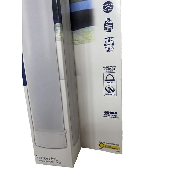 SYLVANIA Portable Utility LED Light with Rechargable Power Bank - Picture 4 of 10